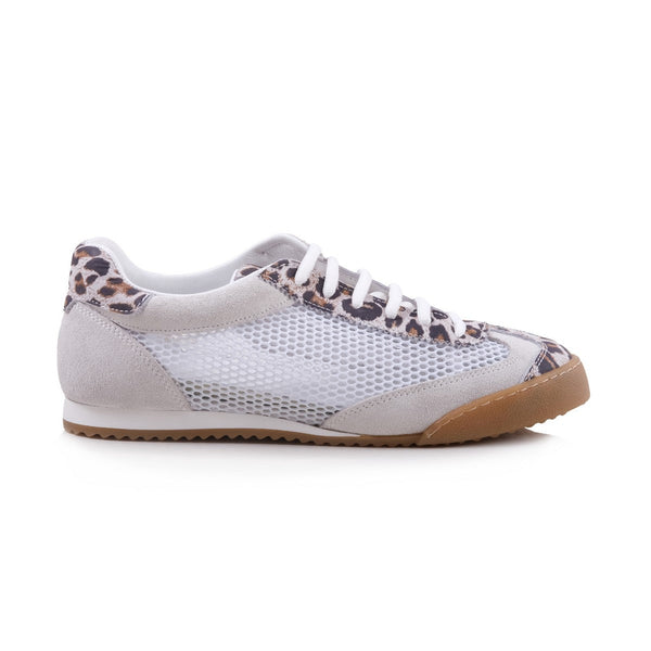 Pesso Meshelle White/Grey/Leopard